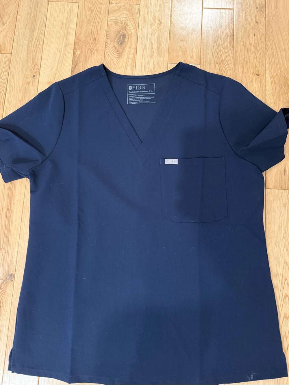 Catarina One Pocket Scrub Top